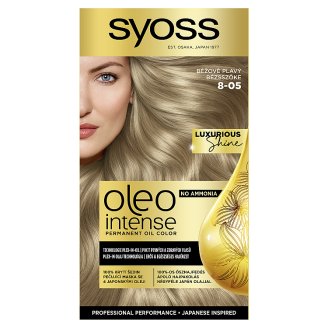 Syoss Oleo Intense dlouhotrvající olejová barva Béžově Plavý 8-05
