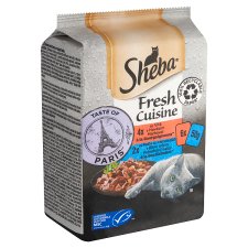 Sheba Fresh Cuisine Complete Wet Food for Adult Cats 6 x 50g (300g)