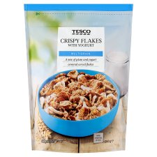 Tesco Crispy Flakes with Yoghurt 250g