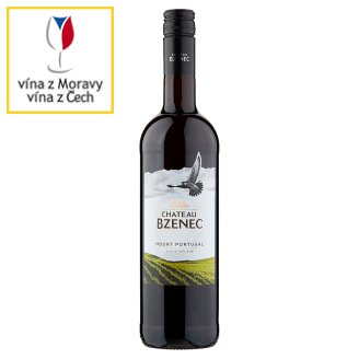 Chateau Bzenec Modrý portugal jakostní víno odrůdové suché červené 0,75l