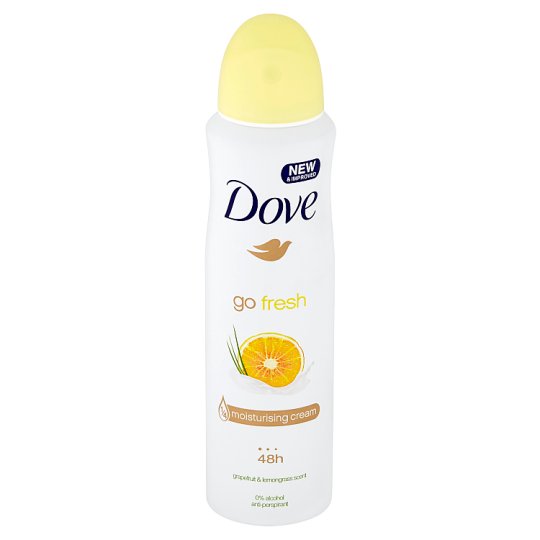Dove Go Fresh Grapefruit & Lemongrass Scent antiperspirant sprej 150ml