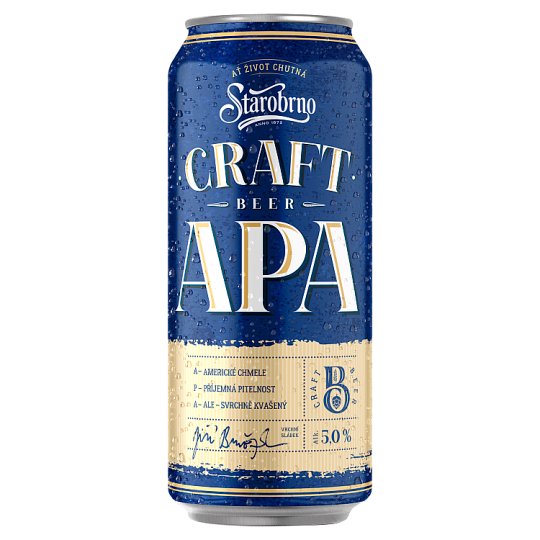 image 1 of Starobrno American Pale Ale 0.5L