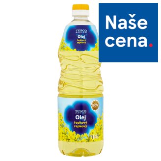 Tesco Olej řepkový 1l