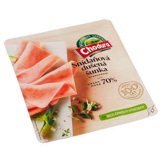 Chodura Snídaňová dušená šunka standardní 100g