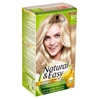 Schwarzkopf Natural & Easy barva na vlasy Zářivá Ledově Plavá 523