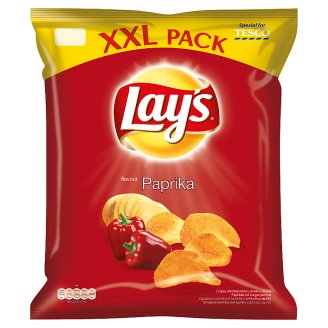 Lay's Smažené bramborové lupínky s příchutí papriky 240g