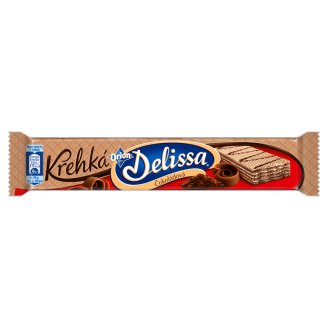 ORION Delissa křehká kakaová oplatka s kakaovou náplní 34g