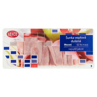 Le & Co Šunka vepřová dušená nejvyšší jakosti shaved 180g