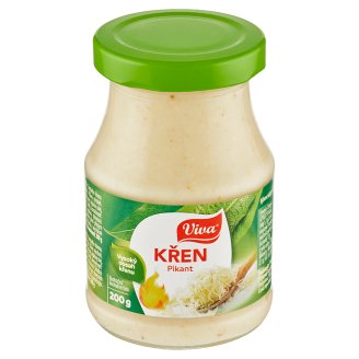 Viva Gourmet Křen pikantní s cukrem a sladidlem 200g