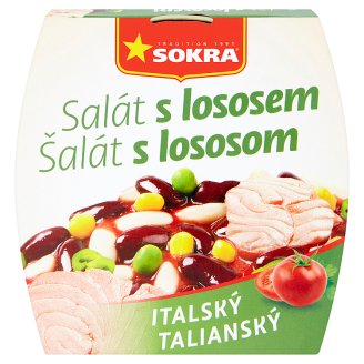 Sokra Italský salát s lososem 220g