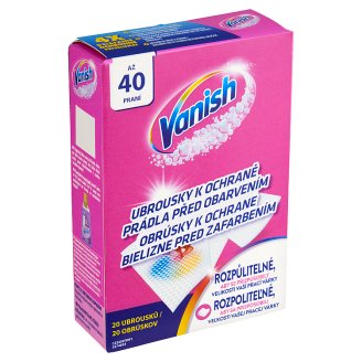 Vanish Color Protect ubrousky 40 praní 20 ks