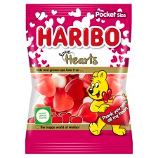 Haribo Love Hearts Jelly with Fruit Flavor 80g