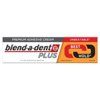 Blend-a-dent Plus Dual Power Fixační Krém Na Zubní Náhradu 40 g
