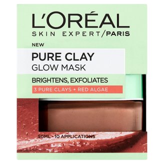 L'Oréal Paris Skin Expert Pure Clay exfoliační maska 50ml