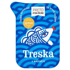 Ryba Žilina Preto Treska v majonéze 400g