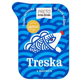 Ryba Žilina Preto Treska v majonéze 400g