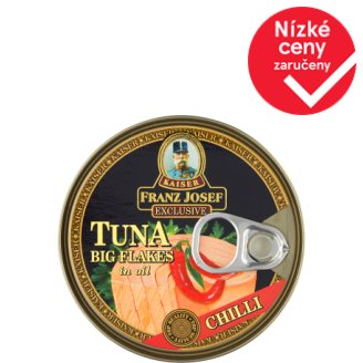 Kaiser Franz Josef Exclusive Tuňák kousky v rostlinném oleji s chilli 170g