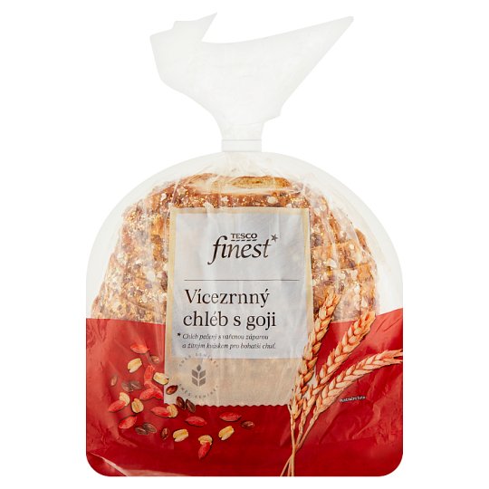 Tesco Finest Multigrain Bread with Goji 500g Tesco Groceries