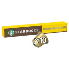 Starbucks by Nespresso Sunny Day Blend - Coffee Capsules - 10 Capsules in a Pack