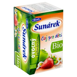 Sunárek Bio čaj pro děti ovocný s heřmánkem 20 x 1,5g