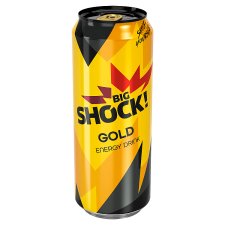 Big Shock! Gold Carbonated Energy Drink 500ml