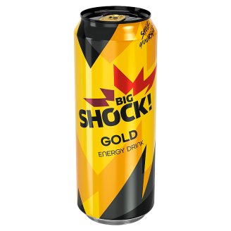 Big Shock! Gold energetický nápoj 500ml