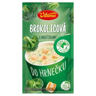 Vitana Do hrnečku Instantní polévka brokolicová s houstičkami 21g