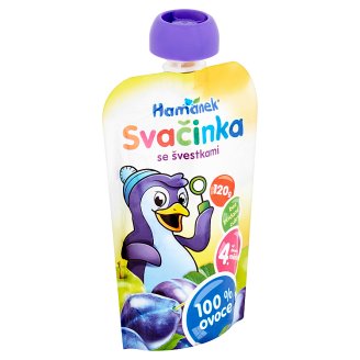Hamánek Svačinka se švestkami 120g