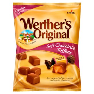 Storck Werther's Original Karamely v mléčné čokoládě 70g