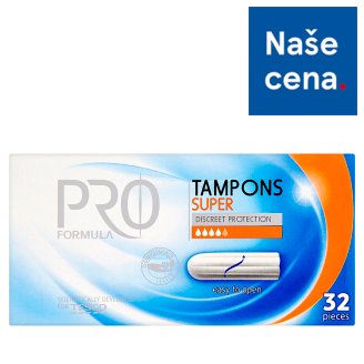 Tesco Pro Formula Super tampony 32 ks