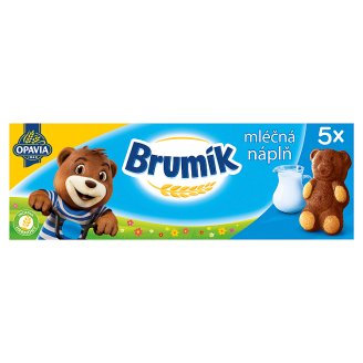 Opavia Brumík Jemné pečivo s mléčnou náplní 150g