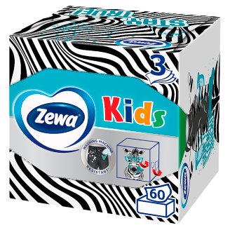 Zewa ZOO box papírové kapesníčky 60 ks