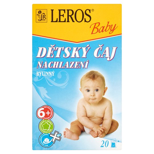 Leros Baby Dětský čaj nachlazení bylinný 20 x 2g