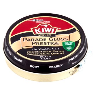 Kiwi Parade Gloss Prestige černý krém na boty 50ml
