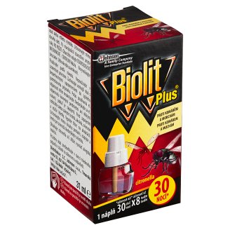 Biolit Plus Náplň do el. odpařovače s vůní citronelly 31ml