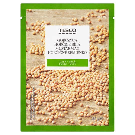 Tesco Mustard Seed Whole 30g Tesco Groceries