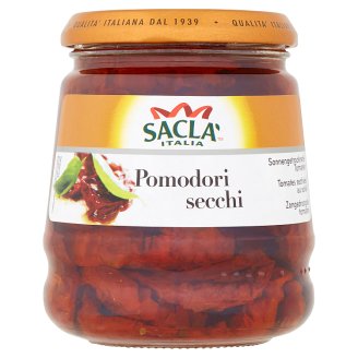 Saclà Italia Sušená rajčata ve slunečnicovém oleji 280g
