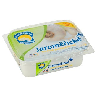 Jaroměřická Mlékárna Tradiční pomazánkové s česnekem a jarní cibulkou 150g