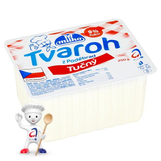 Milko Fat Curd from Poděbrady 250g