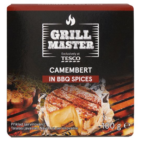 Tesco Grill Master Camembert in BBQ Spices 100g