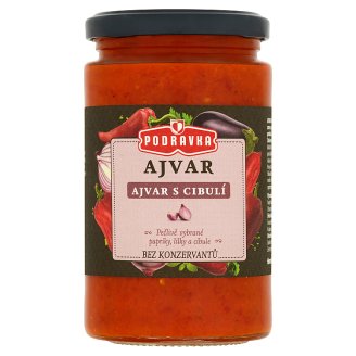 Podravka Ajvar premium s cibulí 350g