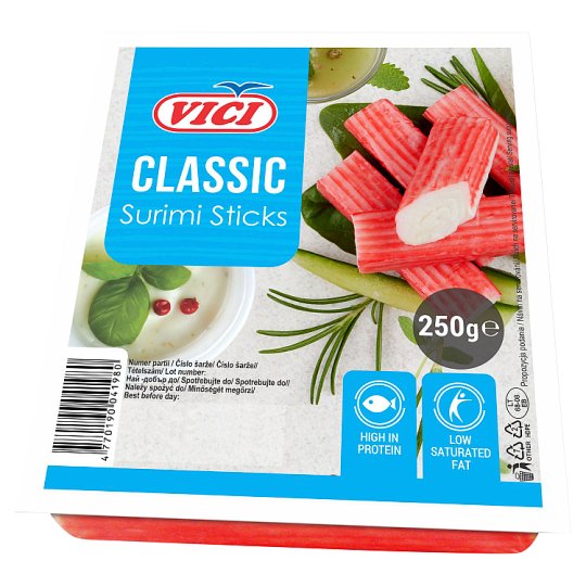 Vici Classic Surimi Sticks 250g Tesco Groceries