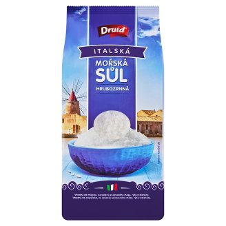 Druid Italská mořská sůl hrubozrnná 1000g
