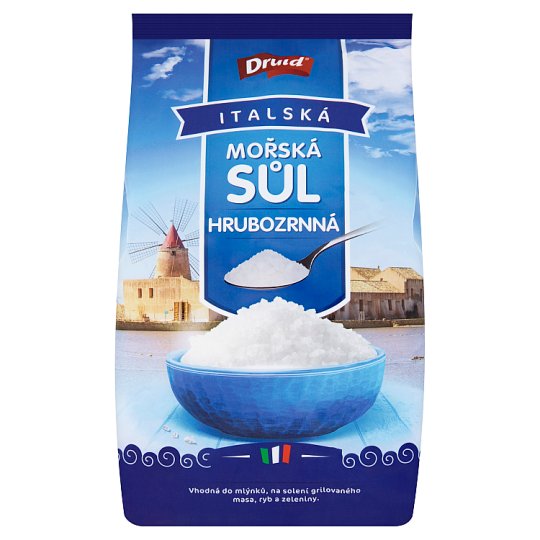 Druid Italská mořská sůl hrubozrnná 1000g
