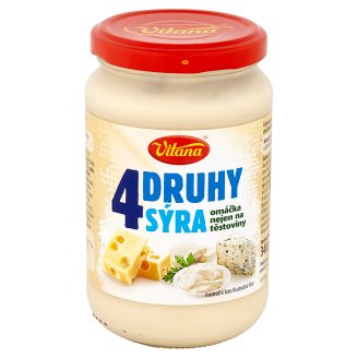 Vitana 4 druhy sýra omáčka nejen na těstoviny 340g