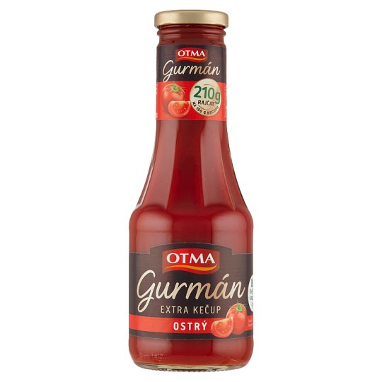 Otma Gurmán Extra kečup ostrý 520g
