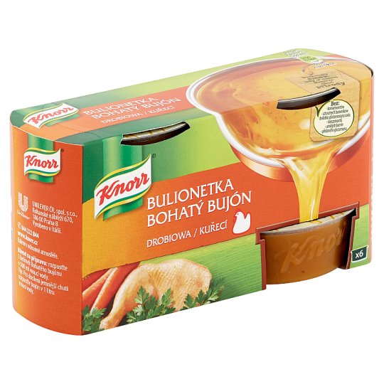 Knorr Bohatý Bujón Kuřecí 6 x 28g