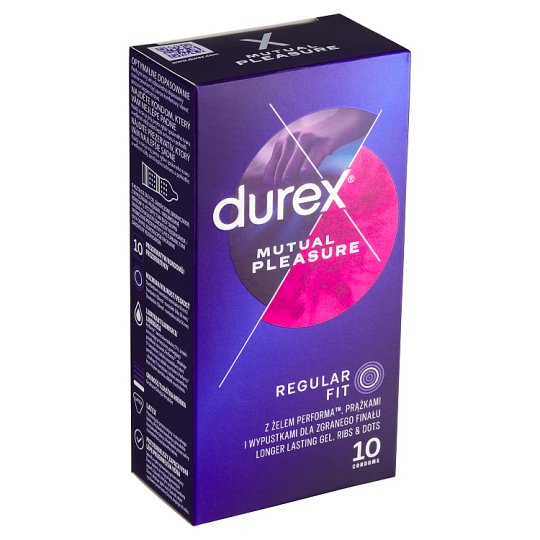 Durex Condoms Mutual Pleasure 10 pcs Tesco Groceries