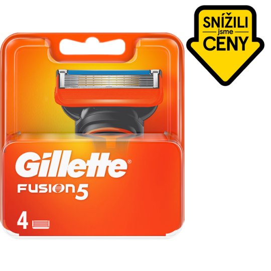 Gillette Fusion5 Men’s Razor Blade Refills, 4 Count