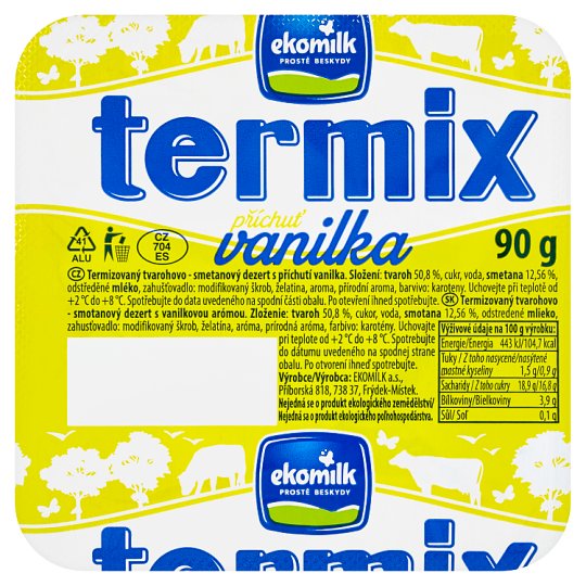 Ekomilk Termix příchuť vanilka 90g